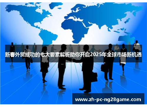新春外贸成功的七大要素解析助你开启2025年全球市场新机遇