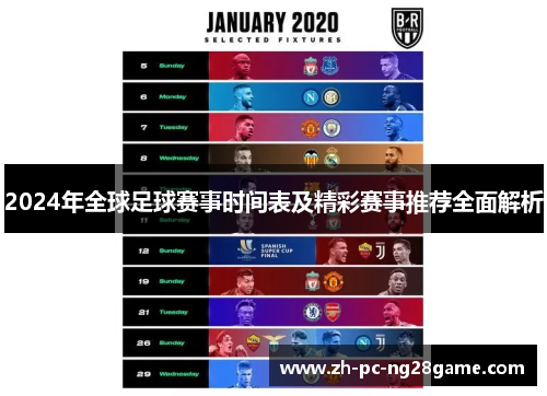2024年全球足球赛事时间表及精彩赛事推荐全面解析